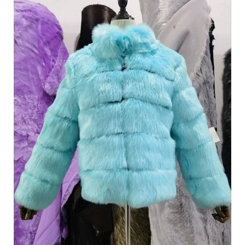 Fur Autumn and Winter New Fur Coat Women's Imitation Fur Women's Coat