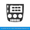 For Mercedes BENZ ML320 2003-2005 LHD 9 Inch Car Fascia Frame Decorative Panel Mounting Auto Interior Accessories