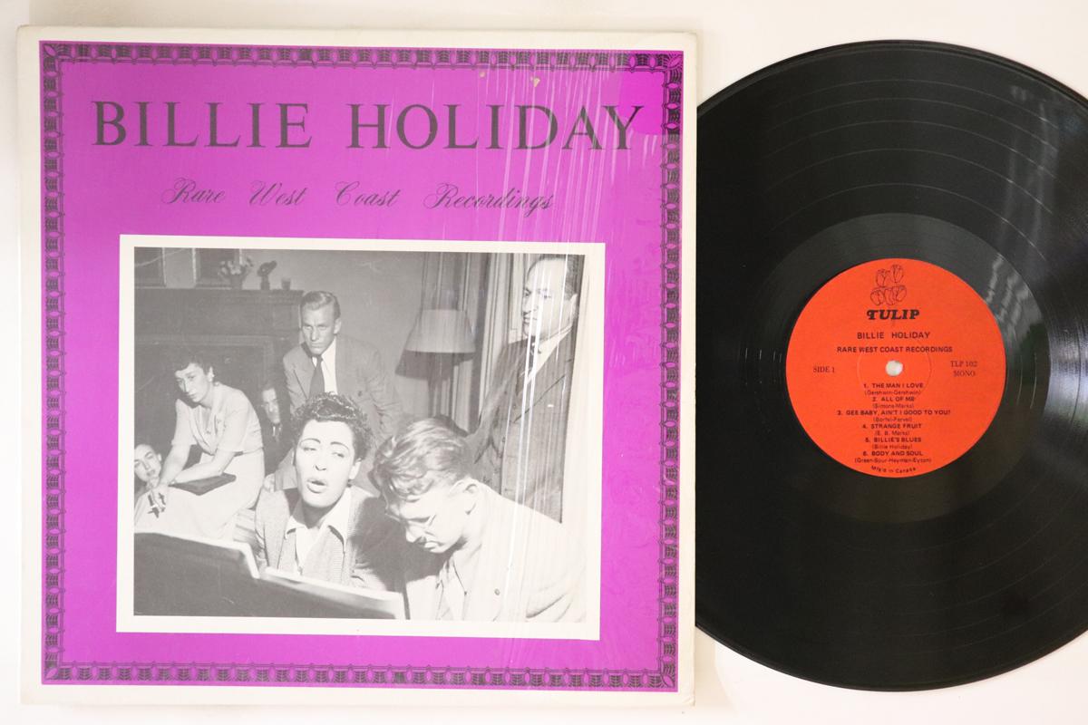 

LP Record BILLIE HOLIDAY Rare West Coast Recordings TLP102 TULIP US Jazz Used