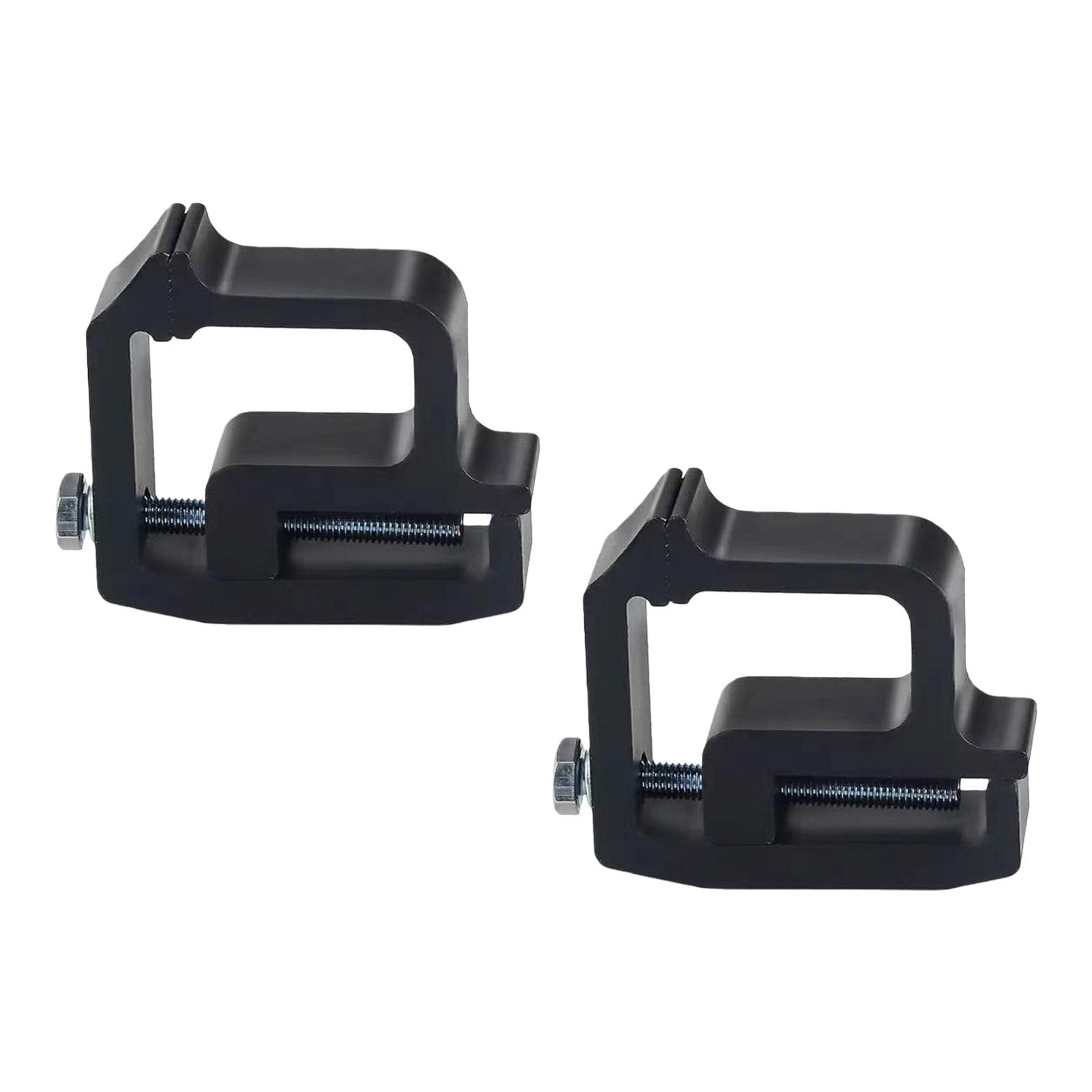 

2pcs Truck Caps Toppers Campers Shell Mounting Clip Heavy Duty Aluminum Mounting Clamps Truck Accessory Quick Installation