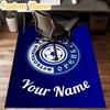 Custom Name Football Club Orenburg Emblem Rug Office Rug Chair Mat Non Slip Carpet Rugs for Bedrooms Dining Room Living Room Home Decor gifts