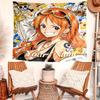 Personalized Name Nami Tapestry, Wall Hanging Tapestry, Pattern Tapestry for Dorm Bedroom Living Room Wall Art Photography Backdrop