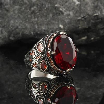 New Atmospheric Men's Ring Retro Style, Able Personalized Accessories