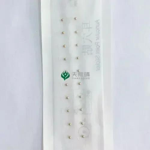 100PCS Transparent Ear Point Stickers Ear Pressure Stick Acupuncture Auricular Ear Stickers Massage