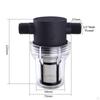 1/2 Inch Garden Watering Filter Aquarium Water Pump Inlet Inline Mesh Strainer Pond Car
