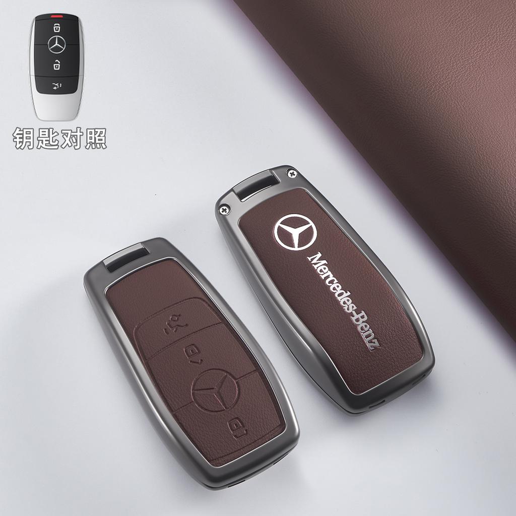 Auto Smart Schlüsselhülle Abdeckung Für Mercedes Benz C E S Klasse GLC CLE EQE W206 W214 W223 S350 S400 S450 E300 Schlüsselanhänger Fob