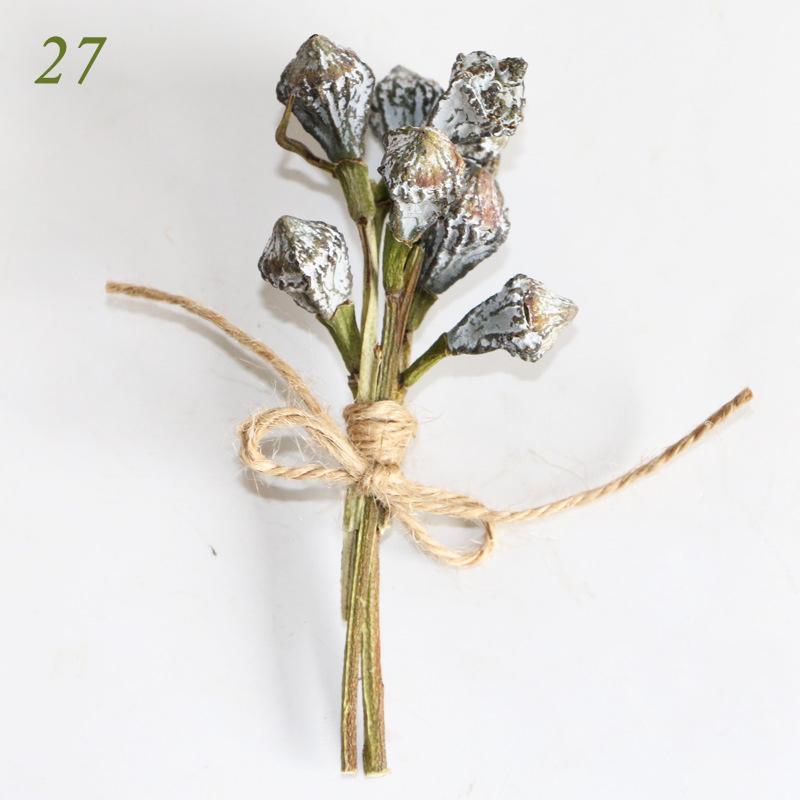 1PC Decorative Flowers Bouquet Mini Natural Dried Flowers Fresh Preserved Babysbreath Wedding
