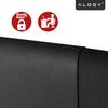 Podkładka Na Biurko 80×40 Cm - Antypoślizgowa Mata Ochronna Z Eleganckiej Ekoskóry Pu, Pod Mysz I Klawiaturę, Stylowa I Trwała - Alogy Workmat™ Czarna