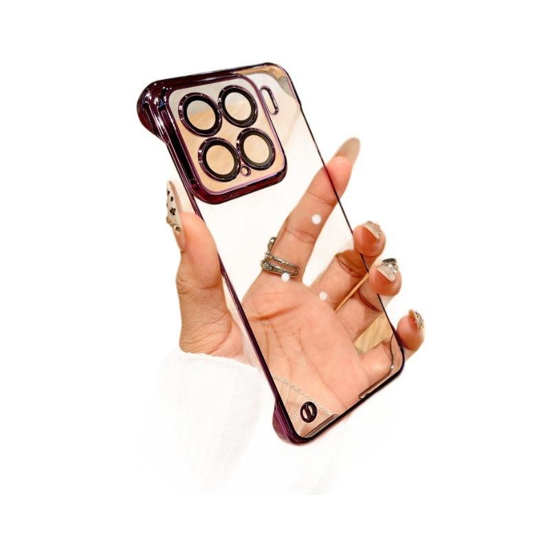 

Suitable for Xiaomi 15pro Phone Case with Built-in Lens Film 13, Xiaomi 14 Borderless Redmi Thin and Light K70pro Redmi K70