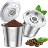 2 Pack K Cup Reusable Coffee Pods for Keurig: Stainless Steel Refillable K Cup - Reusable Coffee Filter for Keurig 1.0 Coffee Maker, Permanent,
