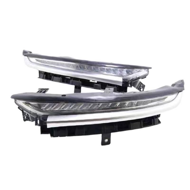 Applicable Daytime Running Lights & Headlight Eyebrows for 2018-20 Baojun 530 with 3-Color Flowing Turn Signals