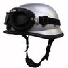 Motorcycle Retro Outdoor Riding Half Open Face  Helmet With Glasses S,M,L,XL,XXL