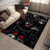 Dark Night Wolf Cluster Print Rugs Non-Slip Carpet Large Sizes Area Rugs Door Mats for Bedroom Living Room Gaming Room Mats GIFT