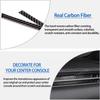 Compatible with Toyota Supra GR A90 A91 MK5 2019-2026 Soft Carbon Fiber Co-Pilot Center Console Decoration Strip, Car Center Console Air Outlet Trim
