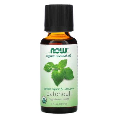 NOW Foods, Organic Essential Oil, Patchouli, 1 Fl Oz (30 Ml)
