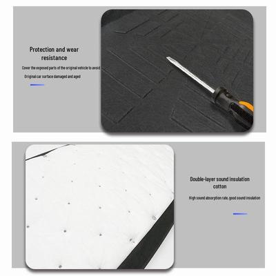 Model Y Front Trunk Sound Insulation Cotton - Engine Hood Soundproofing Accessories