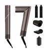 Shark FlexStyle Hair Dryer, Shiny, Quick-Drying, HD434JBR, Mocha Silver