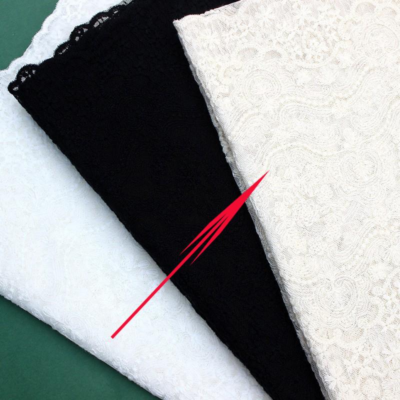 

Красивая 135 см Ширина 1 м/лот 3D вышитая бежевая/белая кружевная ткань мягкая сетчатая ткань для шитья занавесок DIY Craft Аксессуар бежевый