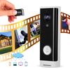 720P HD Wireless WIFI Doorbell Security Smart Video Doorbell Ir cUT Intercom(WIFI+2Dingdong )
