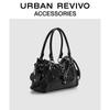 Borsa a tracolla funzionale metallizzata URBAN REVIVO