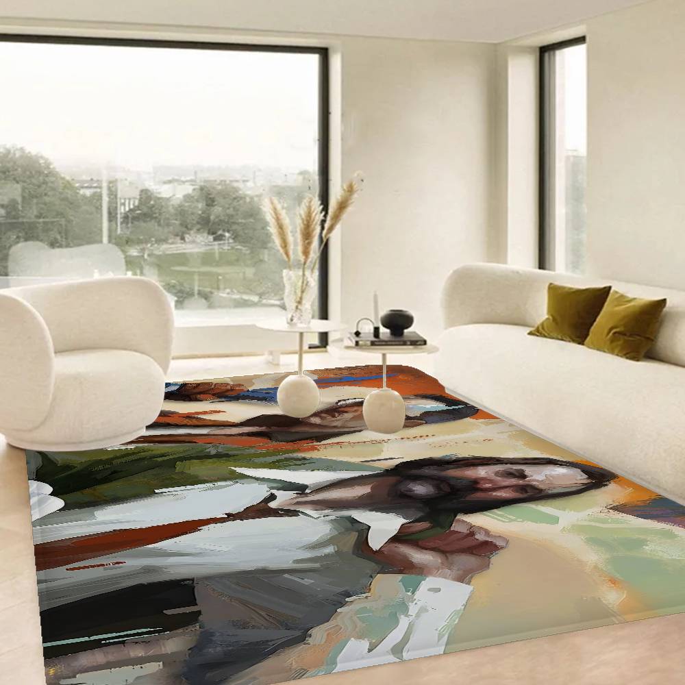 D-Disco Elysium Hot Video Game Door Mat Washable Non-Slip Living Room Sofa Chairs Area Mat Kitchen Doormat Area Rug