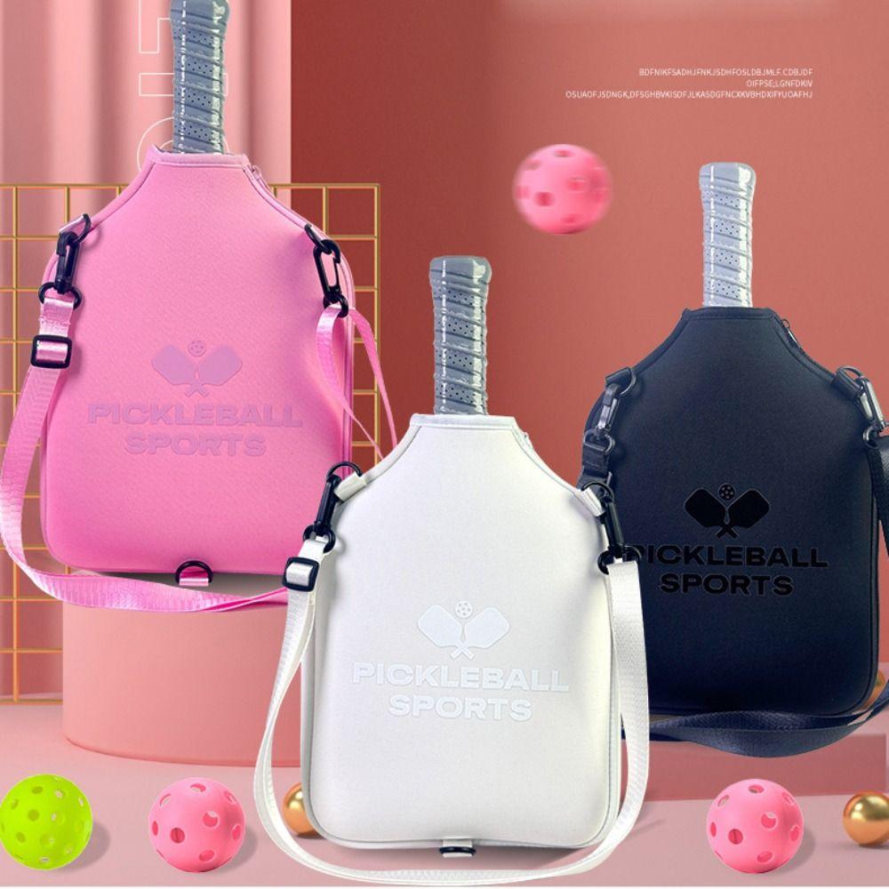 Wasserdichte Pickleball-Schläger-Umhängetasche Neopren-PickleBall-Paddel-Hülle