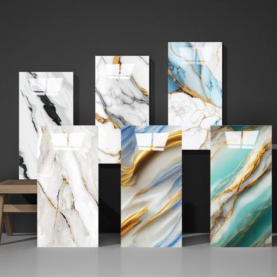 Adesivo murale impermeabile effetto marmo per decorare cucina e bagno.