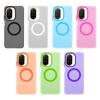 For Redmi A5 4G Case For Redmi A5 Global Cover Translucent Candy Color Matte Magnetic Shockproof Protective Bumper For Redmi A5