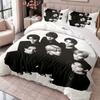ENHYPEN 3Pcs Bedding Set Duvet Cover With Two Pillowcases For Bedroom Home Decoration