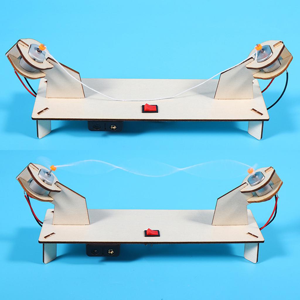 Handmade Assembly Toy Standing Wave Experiment Kits STEM Learning Educational Tool Inspire Creativity for Kids