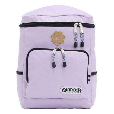 Backpack Daypack Square Kids Children Junior Gift Present [Outdoor Products] (Square/Lavender)