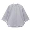 Giordano Women's Pure Cotton Round Neck 3/4 Sleeve Blouse