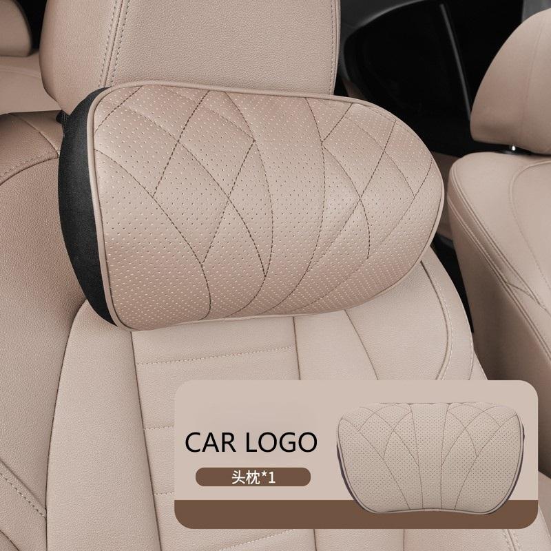 Car Neck Pillow Cushion For Automotive Interior 2024 2025 Accessories Four Season Universal Vehicle Head Pillow Cushion Headrest