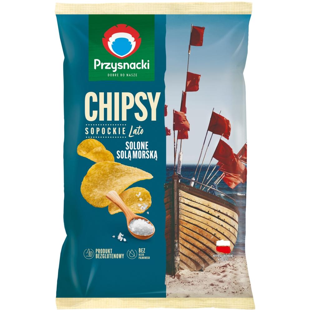 Przysnacki Chips salted with sea salt 130 g