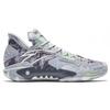 Anta Shock Wave 5 Kyrie Irving Wake-Up Men Sneakers Grey Green 112341106-1