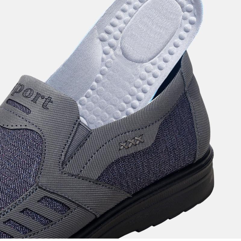 Fashion 2024 Men's Polyurethane Cloth Shoes Old Beijing Cloth Shoes Wear Resistant, Lightweight, One Step Casual Shoes