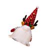 Christmas Gnome Plush Decoration Lighted Swedish Xmas Handmade Scandinavian Tomte Elf Doll