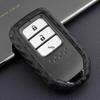 Tenth Gen Honda CR-V, Civic, Accord, Avancier Carbon Fiber-Silicone Key Protective Case