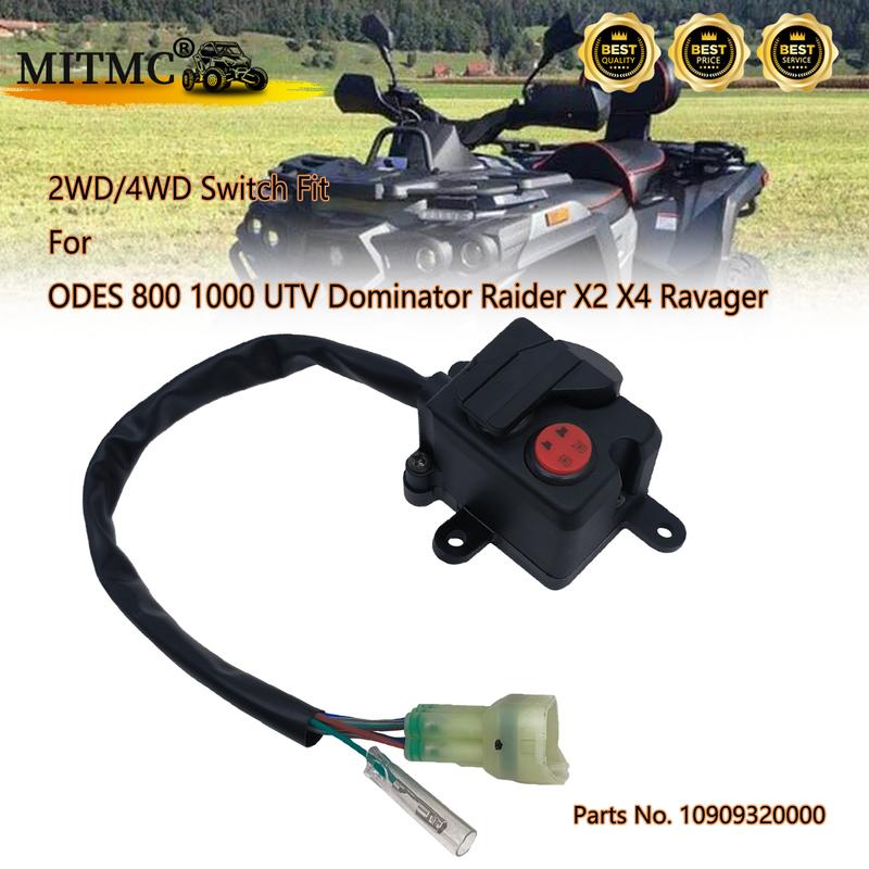 Interruttore 2WD/4WD Adatto per ODES 800 1000 UTV Dominator Raider X2 X4 Ravager 10909320000