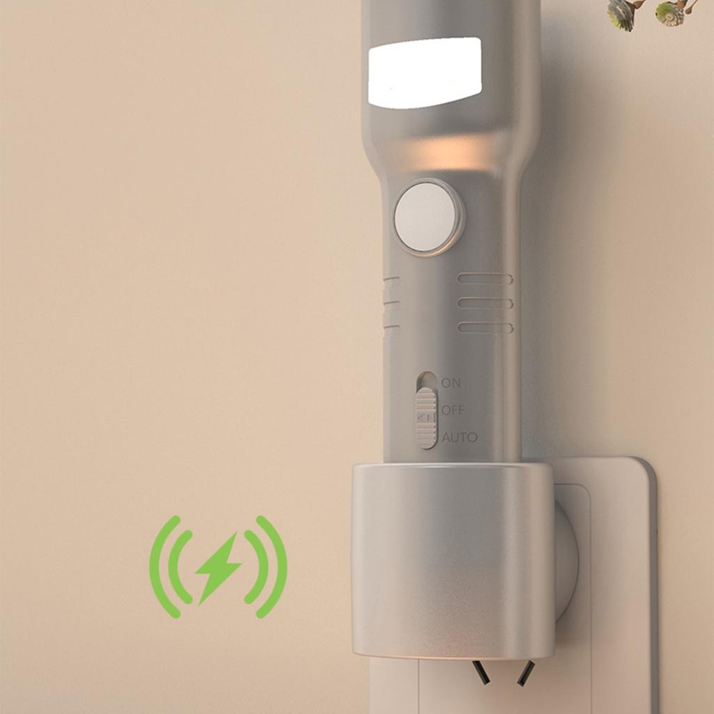 Rechargeable model with flashlight sensor light, human body sensor light, night light