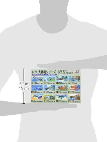 Micro Ace 1/72 Scale Warplane Series Japanese Navy Akatonbo Trainer Aircraft Kawanishi K5Y2 Type 93 Seaplane Trainer Plastic Model No. 8