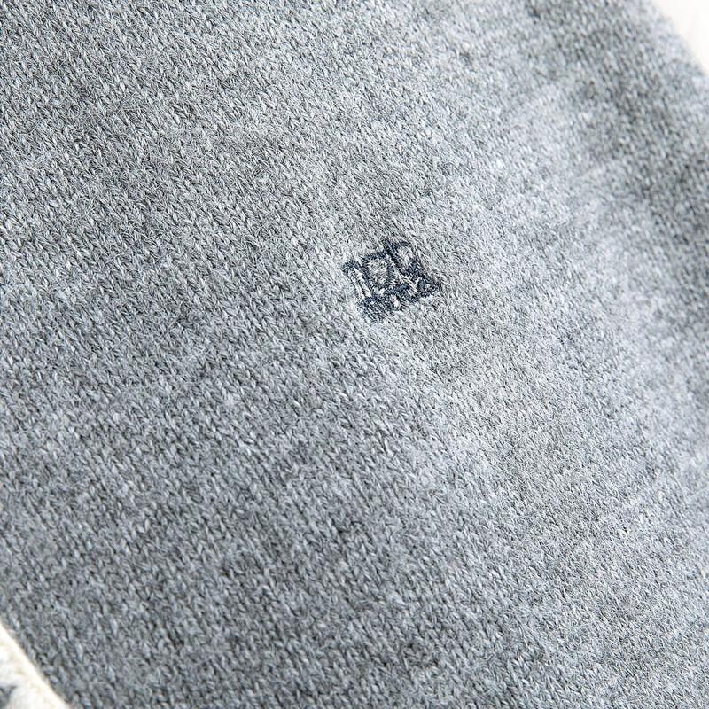 Damen Rundhals Colorblock Strickweste