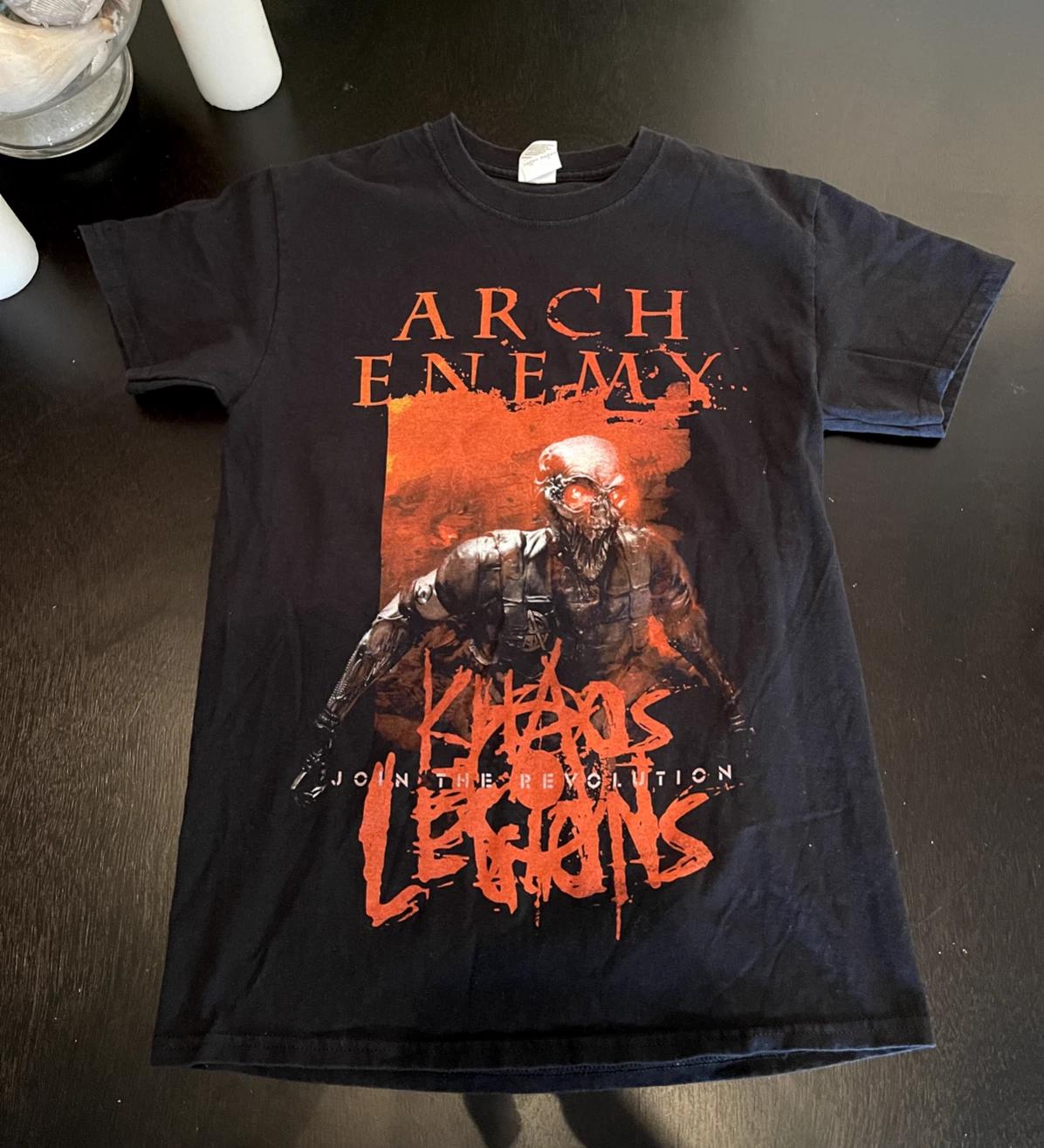 Arch Enemy - Футболка Khaos Legions Barcode Death Metal, Размер: Маленький L