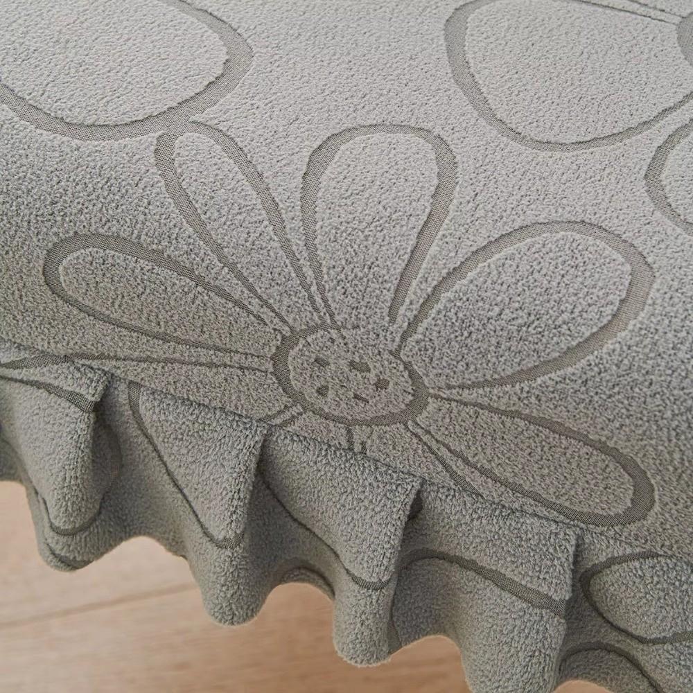 Anti-slip Dining Chair Cover Jacquard Chair Slipcover Chair Cover Backrest  For Office Home Seats