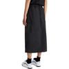 Vans Riley Parachute Cargo Skirt Loose Versatile Solid Color Mid Waist Midi Casual Skirt Women Skirts Black VN000HQBBLK