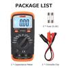 NJTY Digital Capacitance Meter with LCD Backlight Display 600pF To 100mF High Accuracy 6000 Counts Capacitor Tester Kit