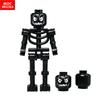 MOC Bricks DIY Dark Messenger Magicians Group Skull Skeleton Horse Thestrals Accessories Assembled Building Blocks Kids Boys Toy