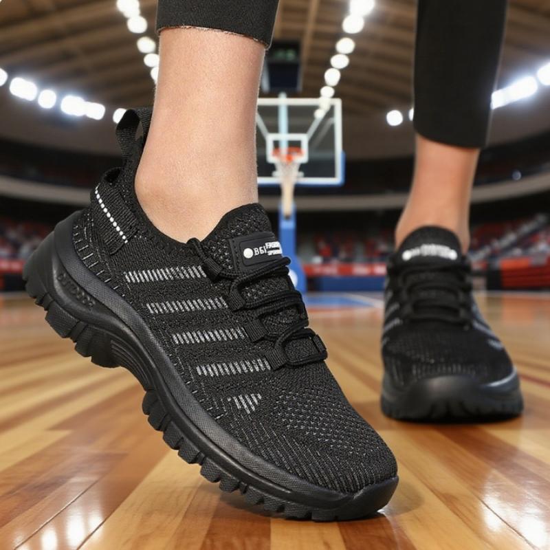 Women'S Anti Slip Sneakers Breathable Vulcanize Outdoor Shoe Tenis De Luxo Feminino Fashionable Jogging Trainers  Women Shoe