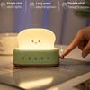 LED Children Night Light Toast Lamp Rechargeble Bread Maker Lights Bedroom Decor Mood Light Sleeping Lamps Novelty Lighting