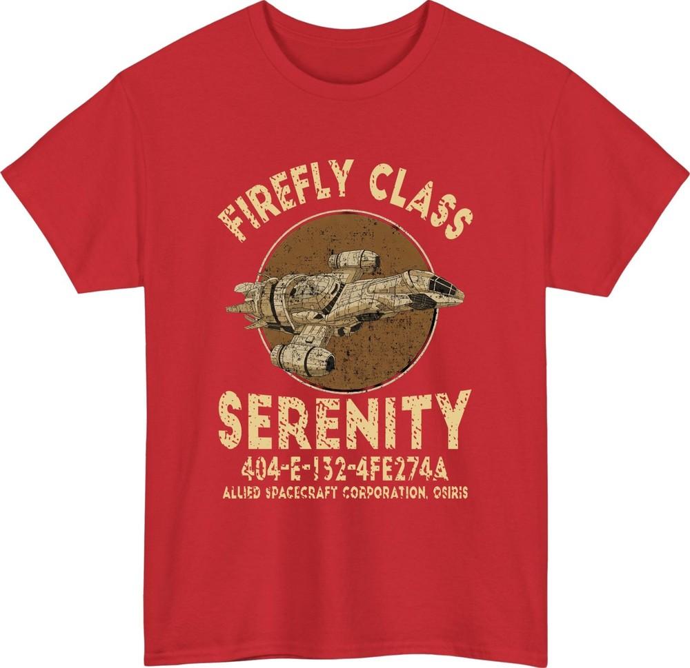 Vintage Star Wars Firefly Class Serenity TShirt SciFi Spaceship Lover Top S